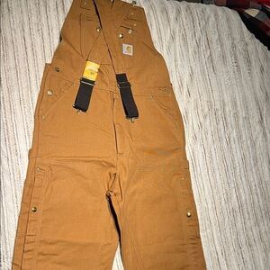 Carhartt Tan Work Overalls